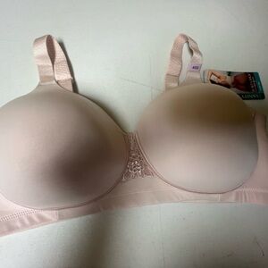 VANITY FAIR BEAUTY BACK T-SHIRT BRA.  SIZE 40D.  STYLE 71380. SHEER QUARTZ COLOR
